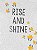 Pijama "Rise and Shine" e Calça Amarela - Imagem 2