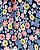 Vestido Floral Azul com Tapa-Fralda - Imagem 3