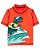 Camiseta Praia Laranja Dinossauro FPS 50+ - Imagem 1