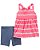 Conjunto Blusinha e Shorts Pink Tie Dye - Imagem 1