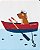Regata Branca Cachorro e Shorts Moletinho Cinza - Imagem 2
