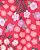 Macacão Fleece Rosa com Flores de Ziper com Pé - Imagem 1