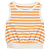 Blusinha Atoalhada Listrada Amarela - Imagem 1