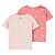 Kit 2 Camisetas Rosa Manguinha - Imagem 1