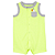 Romper Regata Verde Bolsinho Pelicano - Imagem 1