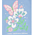 Pijama Camiseta e Calca Azul Flores Xadrez - Imagem 2