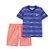Camiseta Azul e Shorts Rosa - Imagem 1