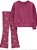 Blusa Moletinho e Calca Roxo Cavalo - 2 anos - Imagem 1