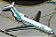 GeminiJets 1:400 British West Indian A/W Boeing B727-100 9Y-TCO (1960s livery, polished belly) (pré-venda) - Imagem 1