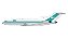 GeminiJets 1:400 British West Indian A/W Boeing B727-100 9Y-TCO (1960s livery, polished belly) (pré-venda) - Imagem 1