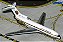 GeminiJets 1:400 Mexicana Boeing B727-100 XA-SEJ ("Azteca de Oro," polished belly) (pré-venda) - Imagem 1