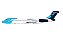 GeminiJets 1:400 Mexicana Boeing B717-200 N907ME (pré-venda) - Imagem 1