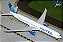 GeminiJets 1:200 United Airlines Boeing B767-400ER N76064 (pré-venda) - Imagem 1
