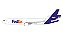 GeminiJets 1:400 FedEx MD-11F N572FE (pré-venda) - Imagem 1
