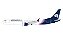 Gemini200 1:200 Aeromexico B737 MAX 9 N804AM (new livery) (pré-venda) - Imagem 1