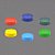 Tampas Coloridas para Bisnaga de Molhos FIFO - Imagem 2