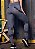 Calca Legging Keep Moving Mescla Com Silk Preto Emborrachado - Hardyn Fitness - Imagem 3