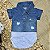 Body Camisa Jeans Manga curta - Imagem 1