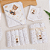 Kit Enxoval Bebê Muito Mimo – Cueiro, Fralda, Pano de Boca e Toalha Soft - Imagem 1