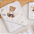 Kit Enxoval Bebê Muito Mimo – Cueiro, Fralda, Pano de Boca e Toalha Soft - Imagem 2