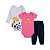 Kit Body Manga Curta, Body Manga Longa e Mijão Feminino - Imagem 6