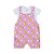 Jardineira com Body Menina Estampado - Imagem 2
