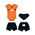 Conjunto Body, Short e Babador Estampado - Imagem 2