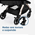 Carrinho e Bebê Conforto + Base Veicular Travel System Eva³ TRIO - Imagem 3