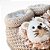 Kit 2 Sapatinhos Bebê de Tricô c/ Aplicação 3D Urso Recém-nascido - Imagem 3
