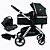 Carrinho de Bebê + Bebê Conforto + Base Veicular Travel System Kansas - Premium Baby - Imagem 1