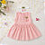 Vestido Manga Cavada com Faixinha de Cabelo Infantil - Imagem 5