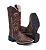 Bota de Couro Texana Feminina Brilho Glitter - Imagem 4