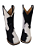 Bota Texana Vaca Holandesa Pêlos Natural - Imagem 2