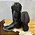 Bota Texana Florência Preta Cano Longo - Imagem 3