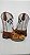 Bota Texana Country Cavalo Couro Fossil - Imagem 3
