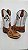 Bota Texana Country Cavalo Couro Fossil - Imagem 1