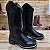 Bota Texana Country Feminina Preta Florência Cano Longo - Imagem 1