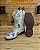 Bota Texana Copas Infantil Couro Floter Branco Produto sob encomenda. - Imagem 3