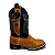 Bota Texana Country Avestruz Touro Com kit Bainha e Faca - Imagem 2