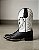 Bota Texana Couro Nelore Preto e Branco - Imagem 3