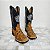 Bota Texana Cassino Com Baralho Preto - Imagem 4