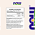 Vitamina D3 250mcg 10000UI Alta Potência 120 Softgels NOW Foods - Imagem 3