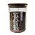 Pote Hermético Acrílico e Tampa Imitação Bambu - 700ML e 450ML - Imagem 1