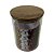 Pote Hermético Acrílico e Tampa Imitação Bambu - 700ML e 450ML - Imagem 3
