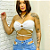 Top Cropped Faixa  Amarração Multiformas - Imagem 4