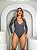 Body manga Longa Canelado decote V - Imagem 2