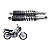 Amortecedor Traseiro Yamaha YBR 125 - Envio Imediato - Imagem 1