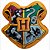 Almofada de Veludo - Brasão Hogwarts - Harry Potter - Imagem 1