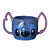 Caneca Stitch 3D 450ml - Zona Criativa - Imagem 1