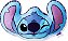 Almofada Stitch Relaxe - 50 cm - Imagem 1